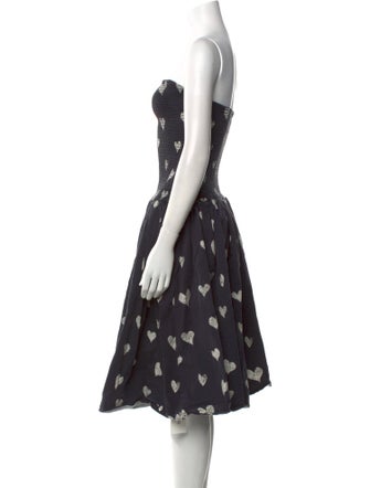 Autumn Adeigbo Printed Mini Dress