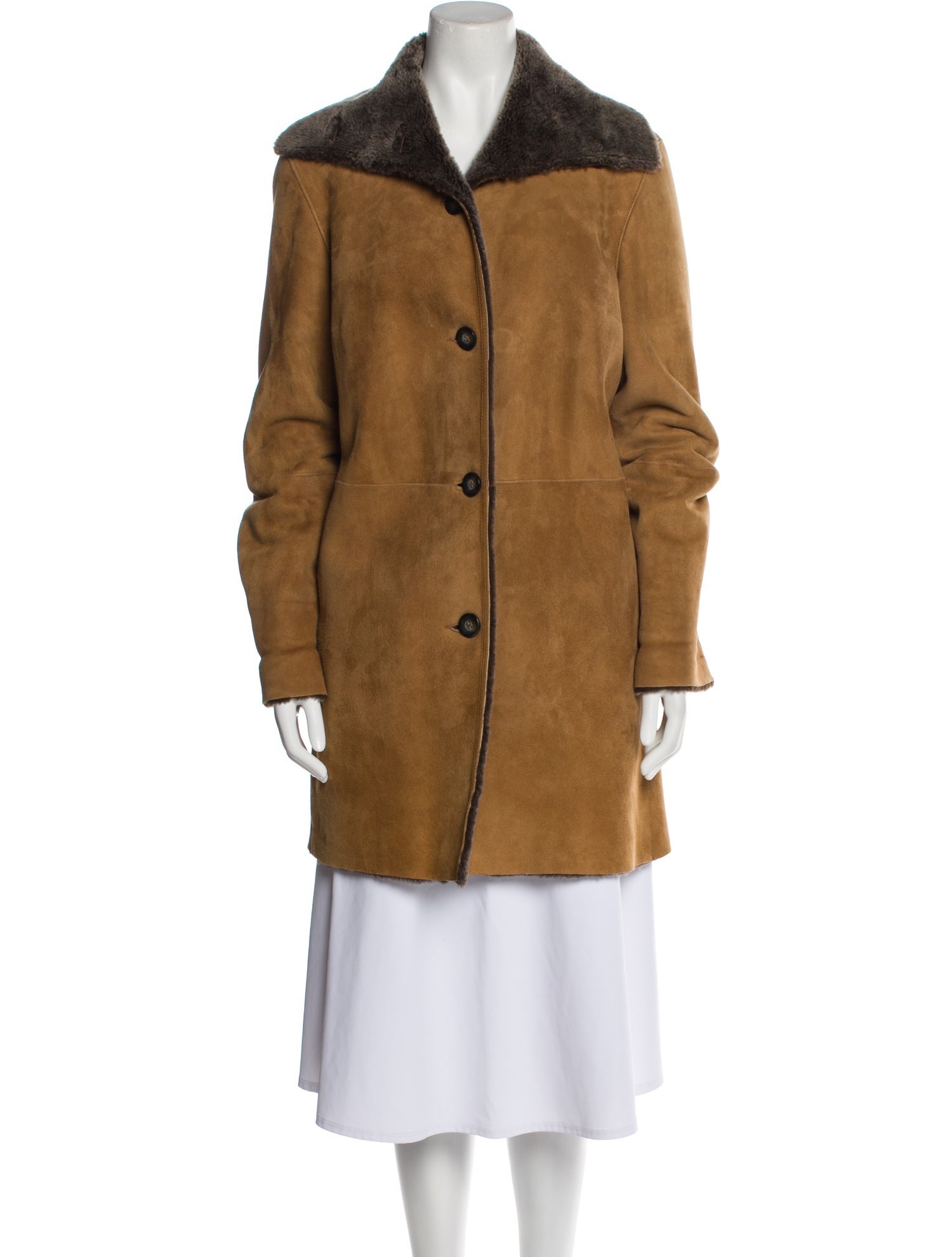 Autunno Lambskin Faux Fur Coat