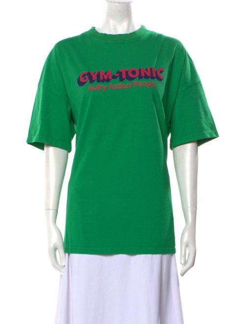 Autry Graphic Print Crew Neck T-Shirt