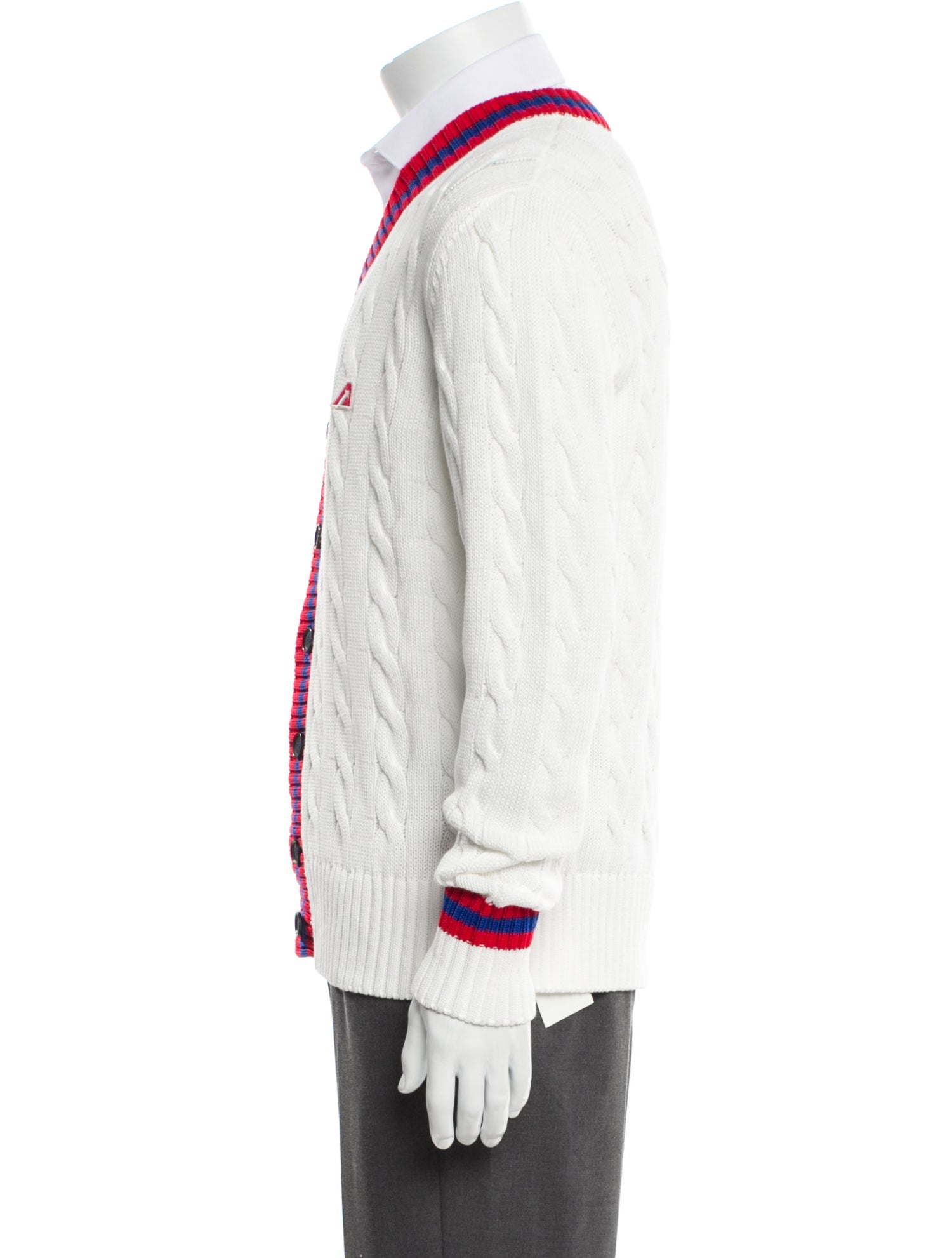 Autry Striped V-Neck Cardigan w/ Tags