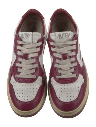 Autry Leather Printed Sneakers