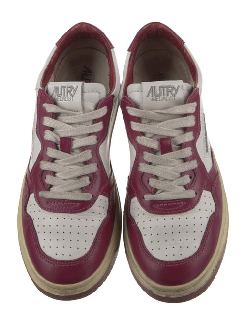Autry Leather Printed Sneakers