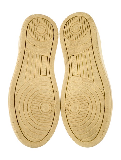 Autry Leather Colorblock Pattern Sneakers