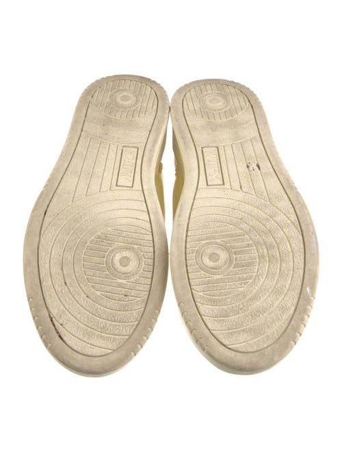 Autry Canvas Embroidered Accent Sneakers