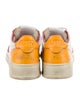 Autry Leather Colorblock Pattern Sneakers