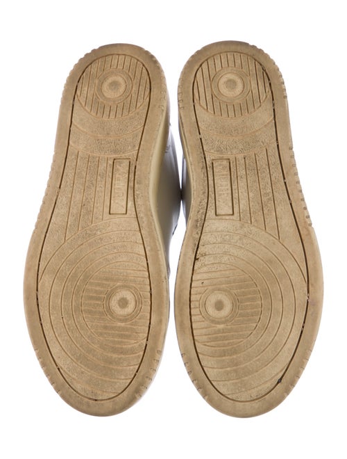 Autry Leather Colorblock Pattern Sneakers