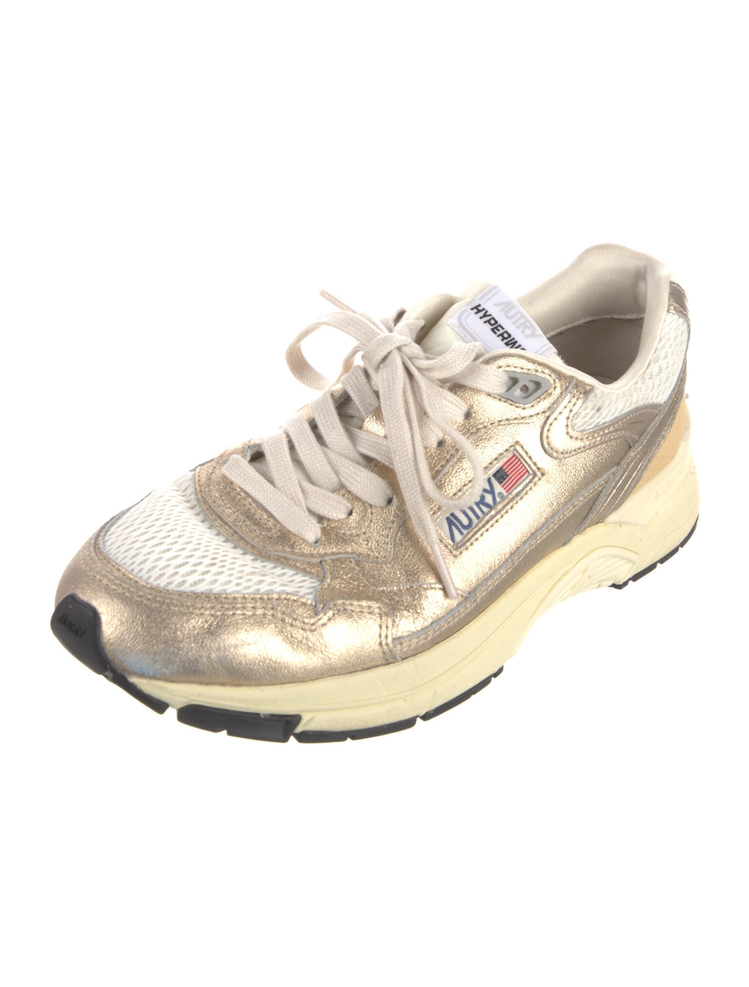 Autry Leather Printed Sneakers