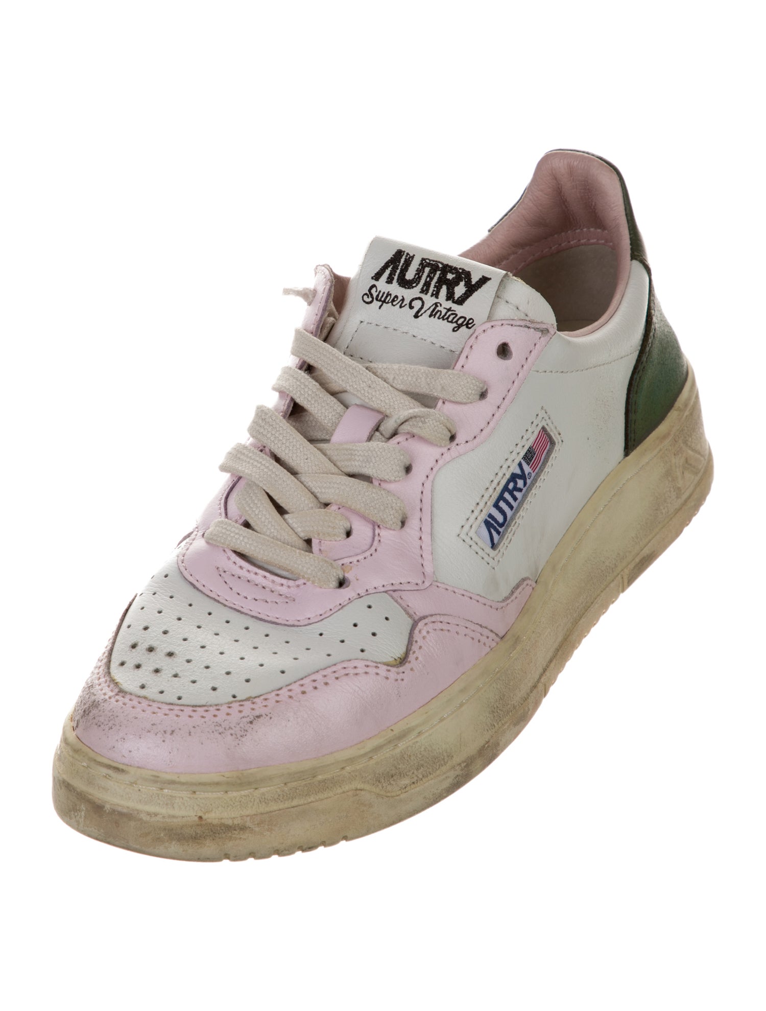 Autry Leather Printed Sneakers