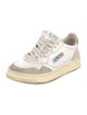 Autry Leather Colorblock Pattern Sneakers