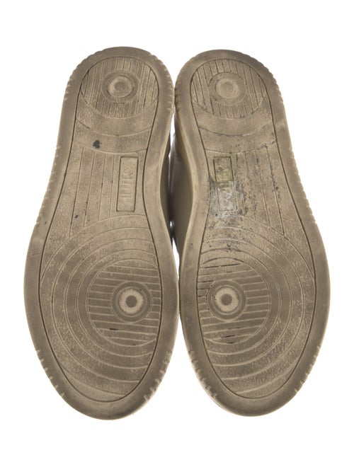 Autry Leather Colorblock Pattern Sneakers