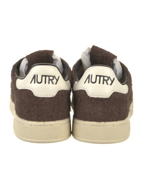 Autry Suede Colorblock Pattern Sneakers
