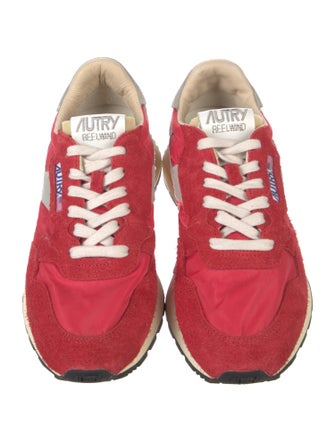 Autry Suede Printed Sneakers