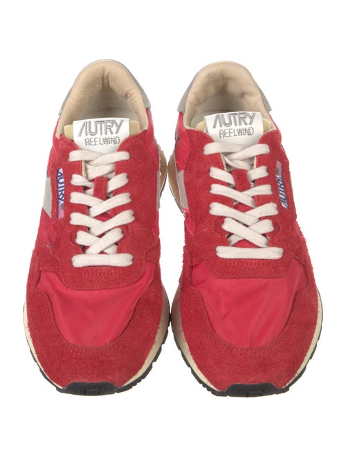 Autry Suede Printed Sneakers