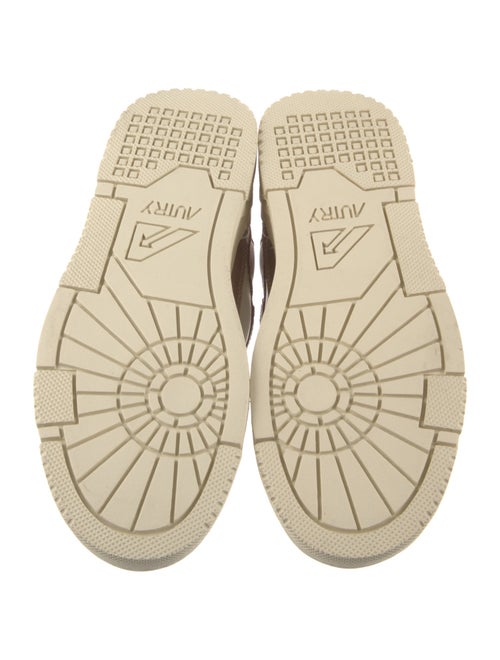 Autry Leather Colorblock Pattern Sneakers