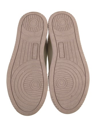 Autry Leather Colorblock Pattern Sneakers