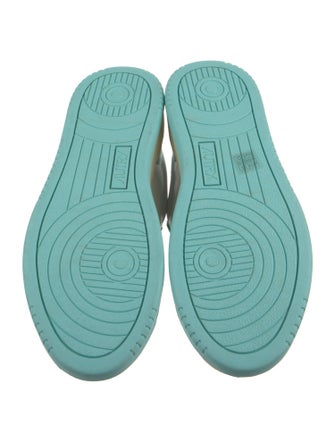 Autry Leather Colorblock Pattern Sneakers