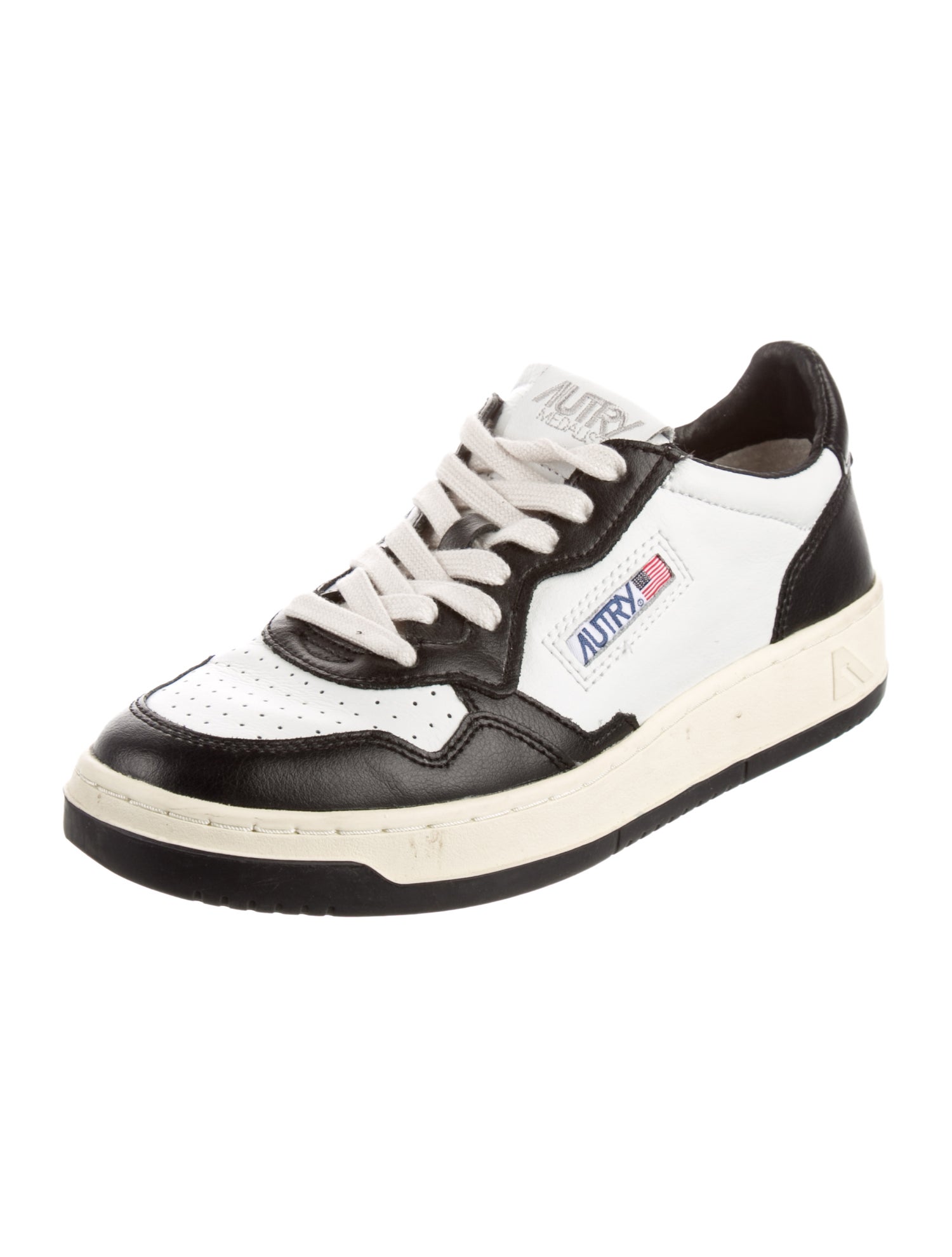 Autry Leather Printed Sneakers