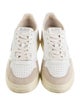Autry Leather Colorblock Pattern Sneakers