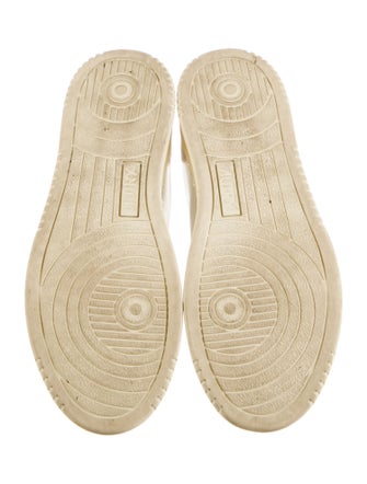 Autry Leather Colorblock Pattern Sneakers