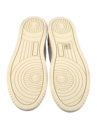 Autry Leather Colorblock Pattern Sneakers