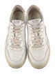 Autry Leather Graphic Print Sneakers