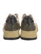 Autry Leather Colorblock Pattern Sneakers