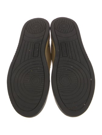 Autry Leather Colorblock Pattern Sneakers