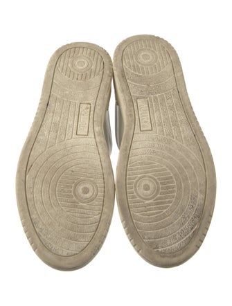 Autry Leather Colorblock Pattern Sneakers