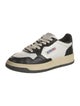Autry Leather Colorblock Pattern Sneakers