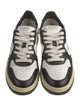 Autry Leather Colorblock Pattern Sneakers