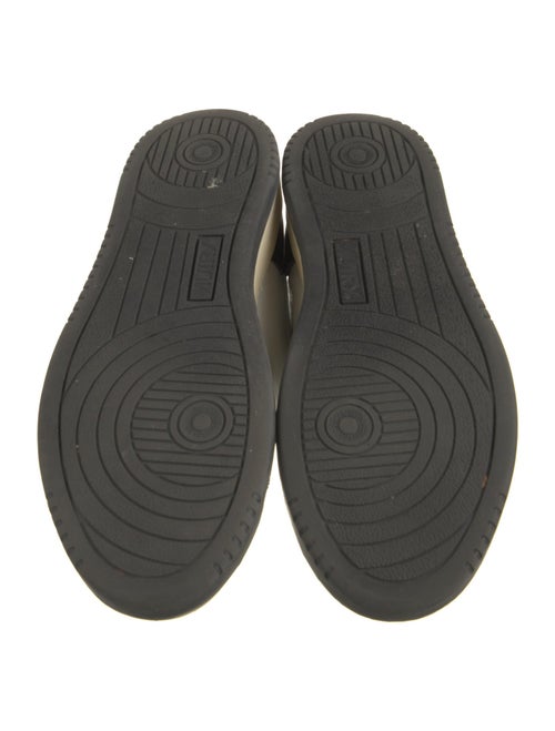 Autry Leather Colorblock Pattern Sneakers