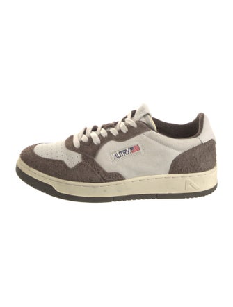 Autry Leather Printed Sneakers