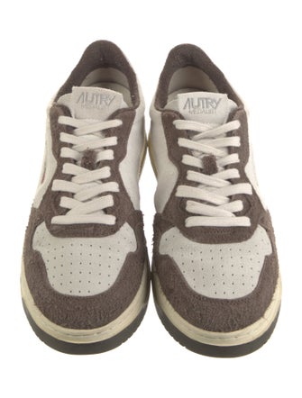 Autry Leather Printed Sneakers