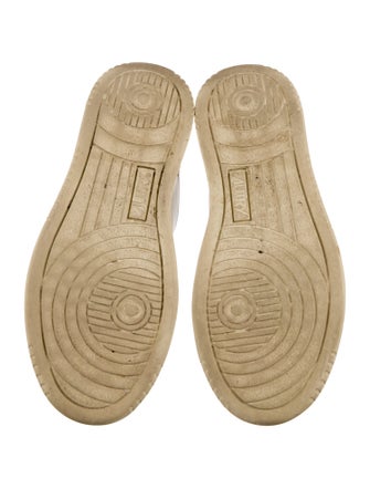 Autry Leather Colorblock Pattern Sneakers