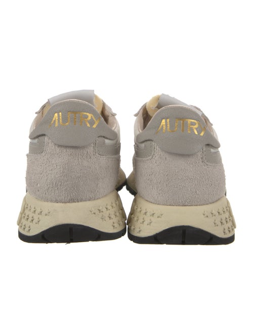 Autry Suede Colorblock Pattern Sneakers