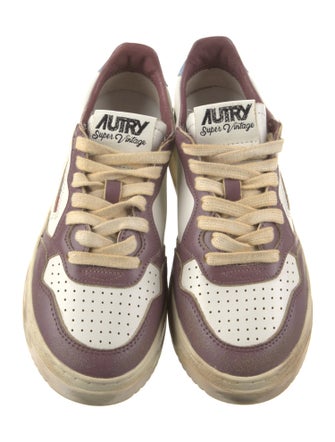 Autry Leather Printed Sneakers