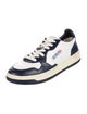 Autry Leather Colorblock Pattern Sneakers