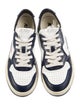 Autry Leather Colorblock Pattern Sneakers