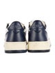 Autry Leather Colorblock Pattern Sneakers