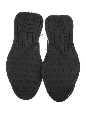 Autry Suede Floral Print Sneakers