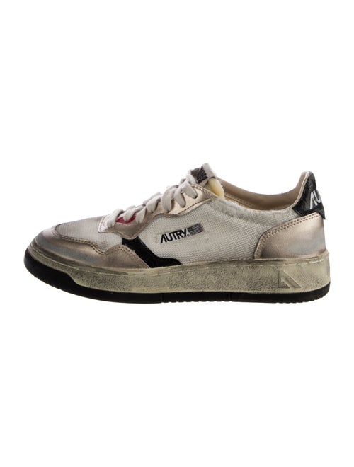 Autry Leather Printed Sneakers