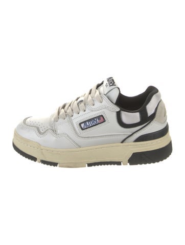 Pre-owned Autry Leather Sneakers In White