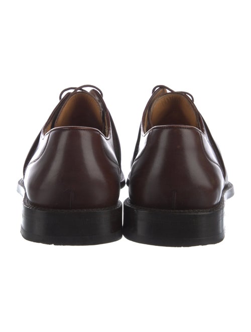 AVVENTURA Leather Whipstitch Trim Derby Shoes