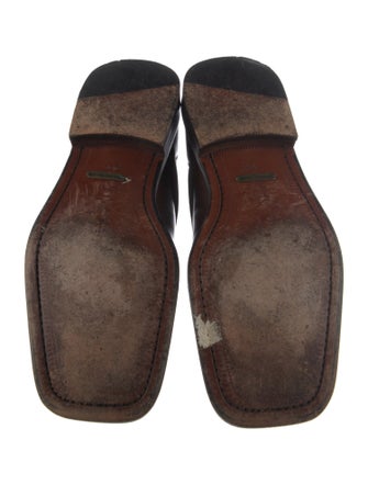 AVVENTURA Leather Whipstitch Trim Derby Shoes