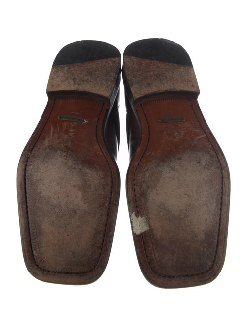 AVVENTURA Leather Whipstitch Trim Derby Shoes