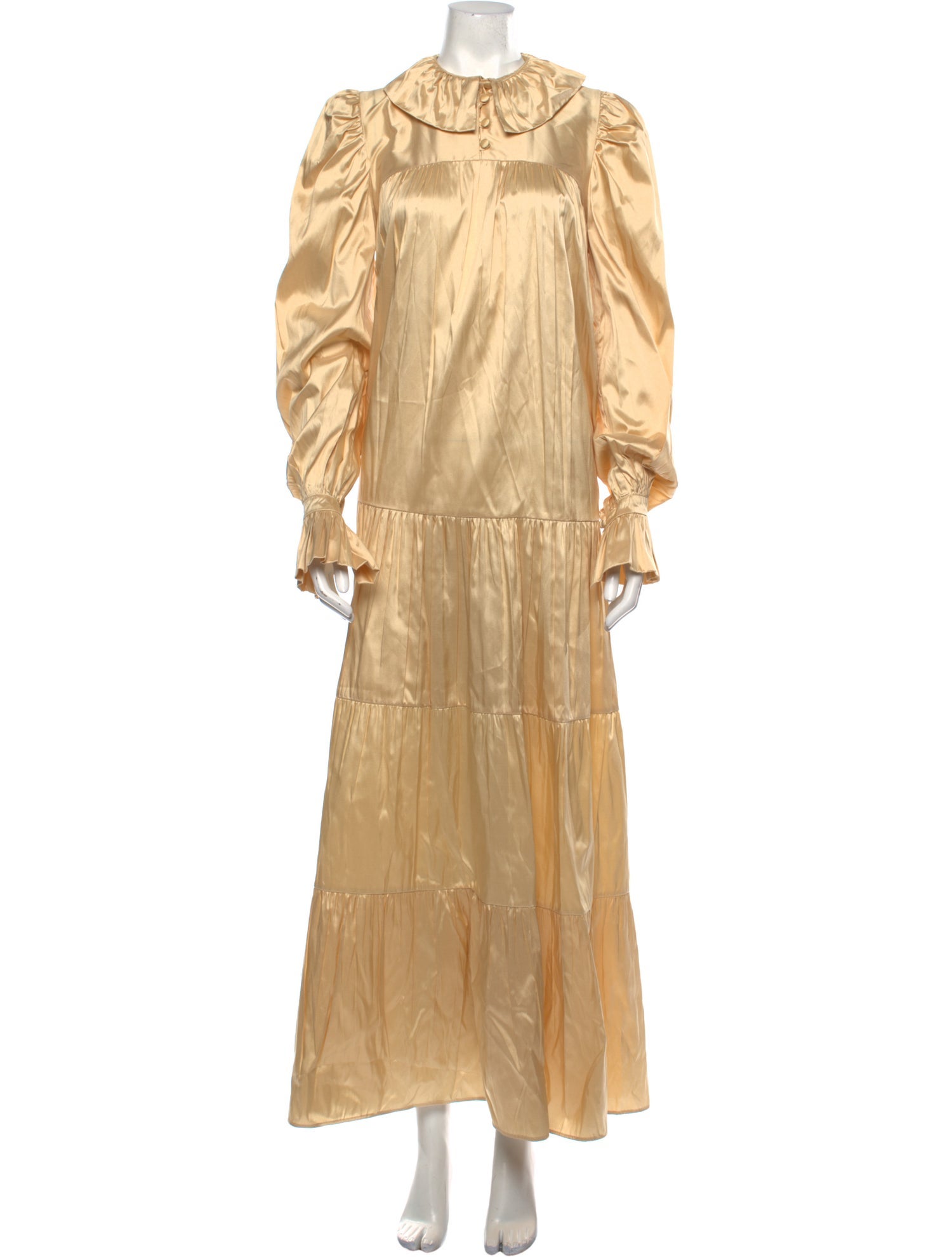 AVAVAV Silk Knee-Length Dress