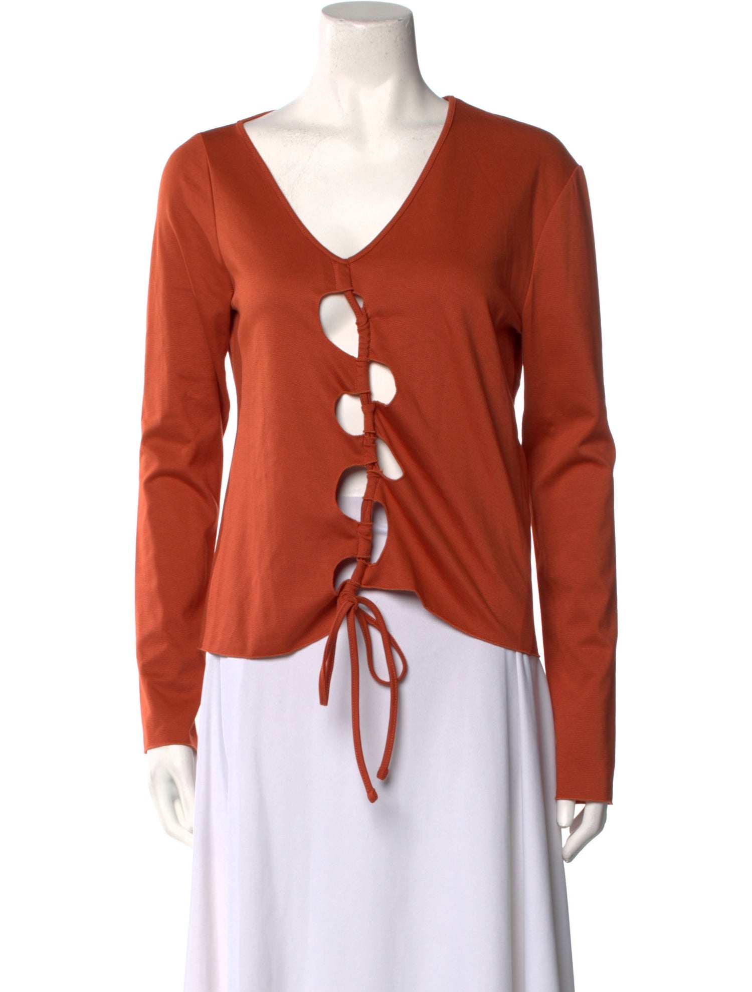 AVAVAV V-Neck Long Sleeve Blouse w/ Tags