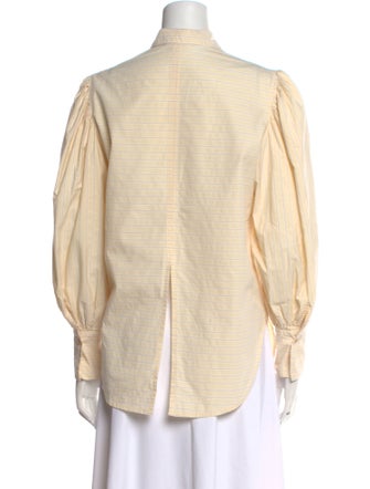 AVAVAV Long Sleeve Button-Up Top