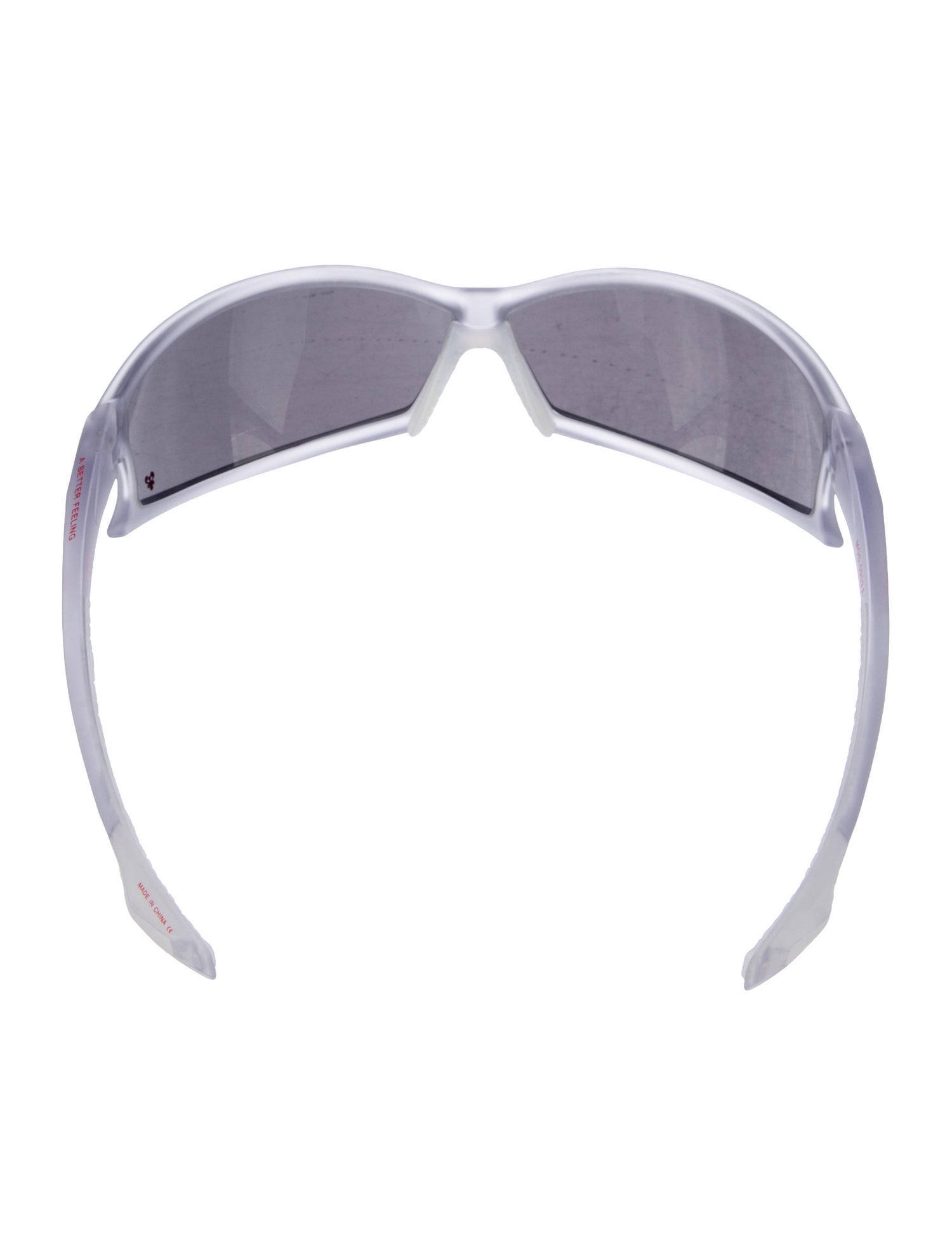 A BETTER FEELING Shield Tinted Sunglasses