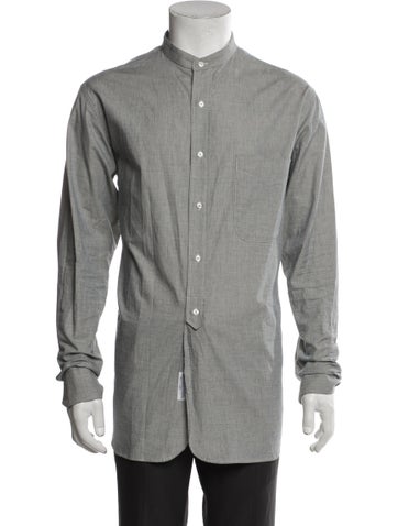 A Vontade Casual Shirts Long Sleeve Denim Shirt M